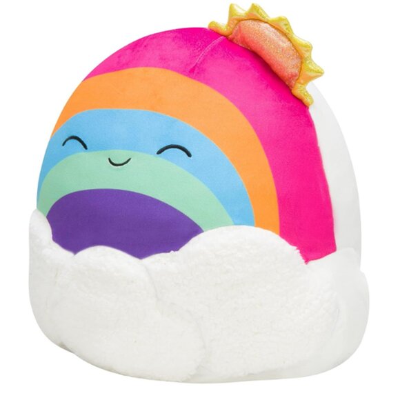 Squishmallows Original - Sunshine the Rainbow with Clouds - 14 Inch Stuffie BNWT - Picture 2 of 3